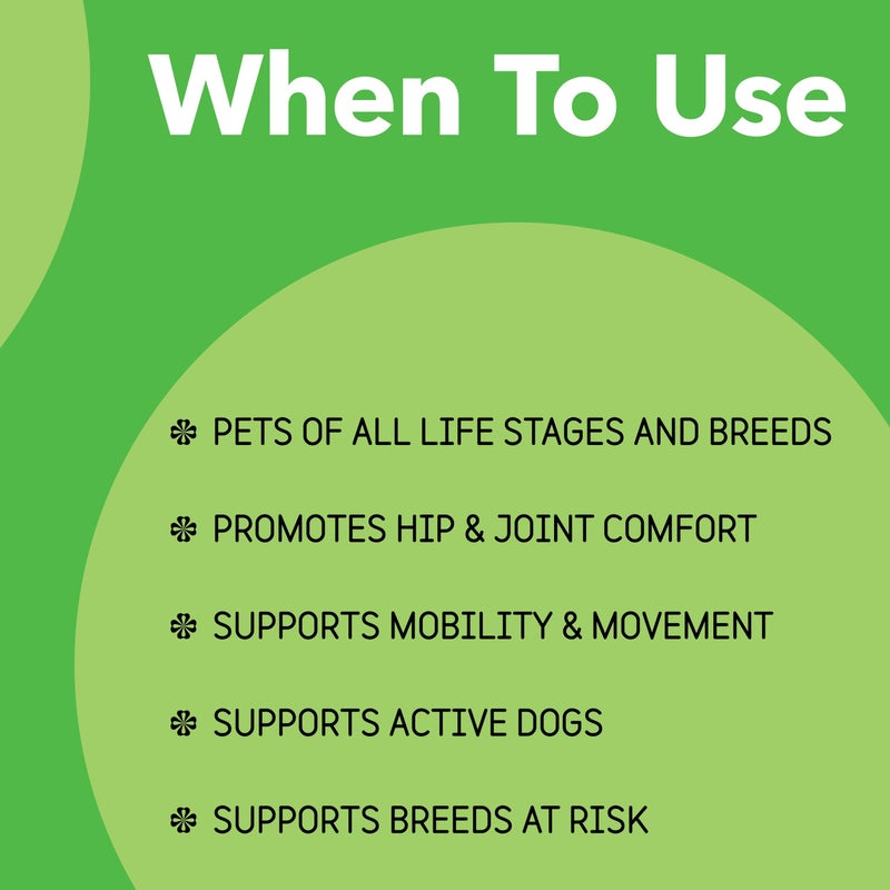In Clover InClover Connectin Natural Hip & Joint Supplement for Dogs with Glucosamine, Chondroitin & Hyaluronic Acid - Soft Chew for Dog Mobility, Comfort & Active Lifestyle Support, 100 Count - Image 5